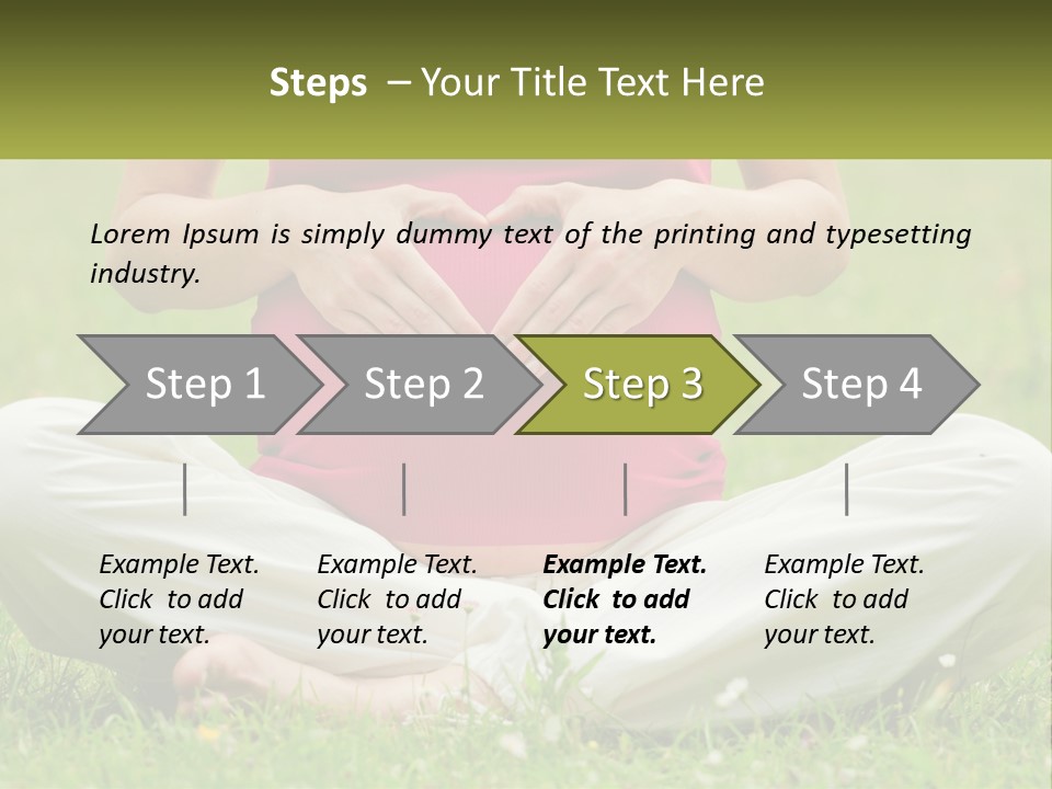 Expecting Forest Tree PowerPoint Template