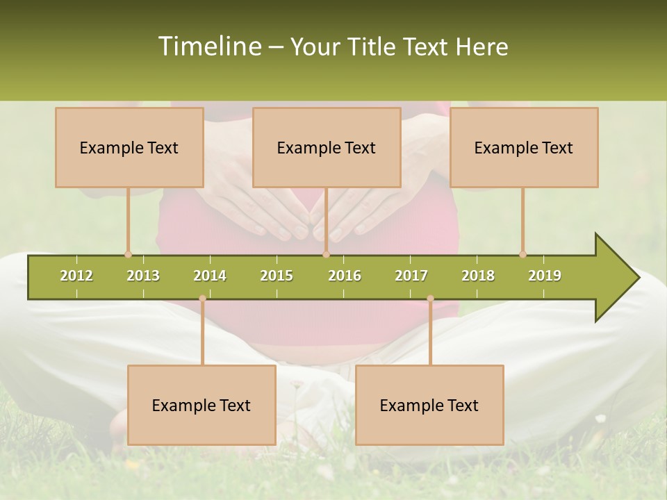 Expecting Forest Tree PowerPoint Template