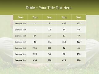 Expecting Forest Tree PowerPoint Template