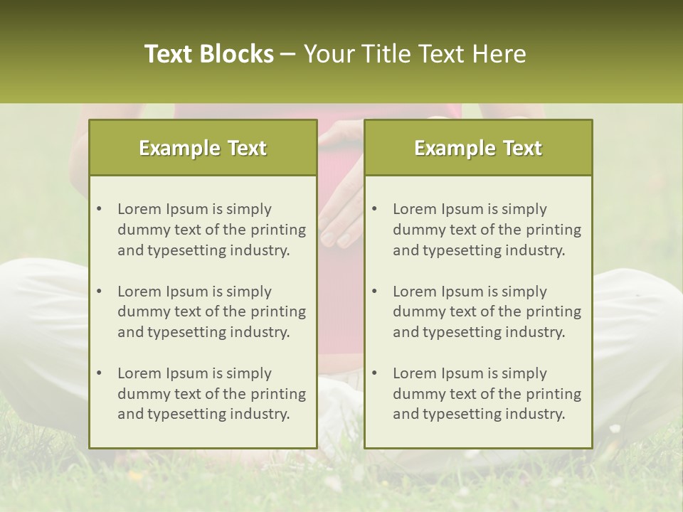 Expecting Forest Tree PowerPoint Template