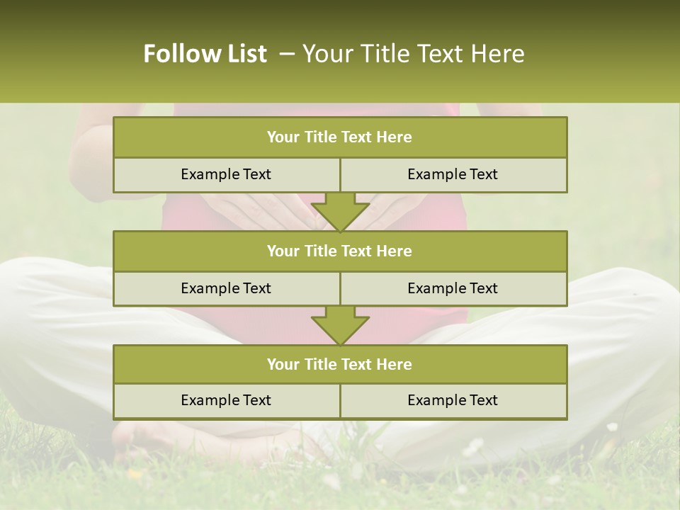 Expecting Forest Tree PowerPoint Template