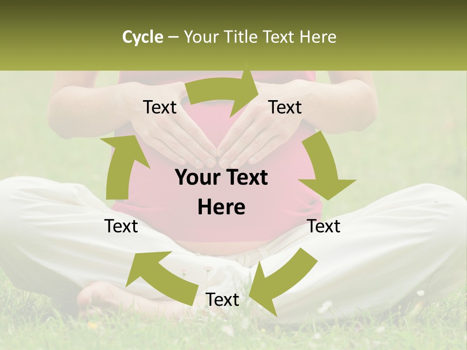 Expecting Forest Tree PowerPoint Template