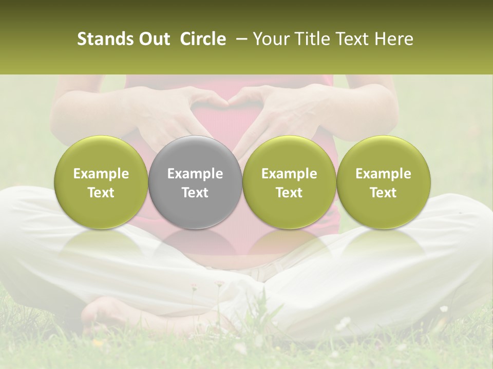 Expecting Forest Tree PowerPoint Template
