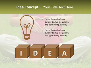 Expecting Forest Tree PowerPoint Template