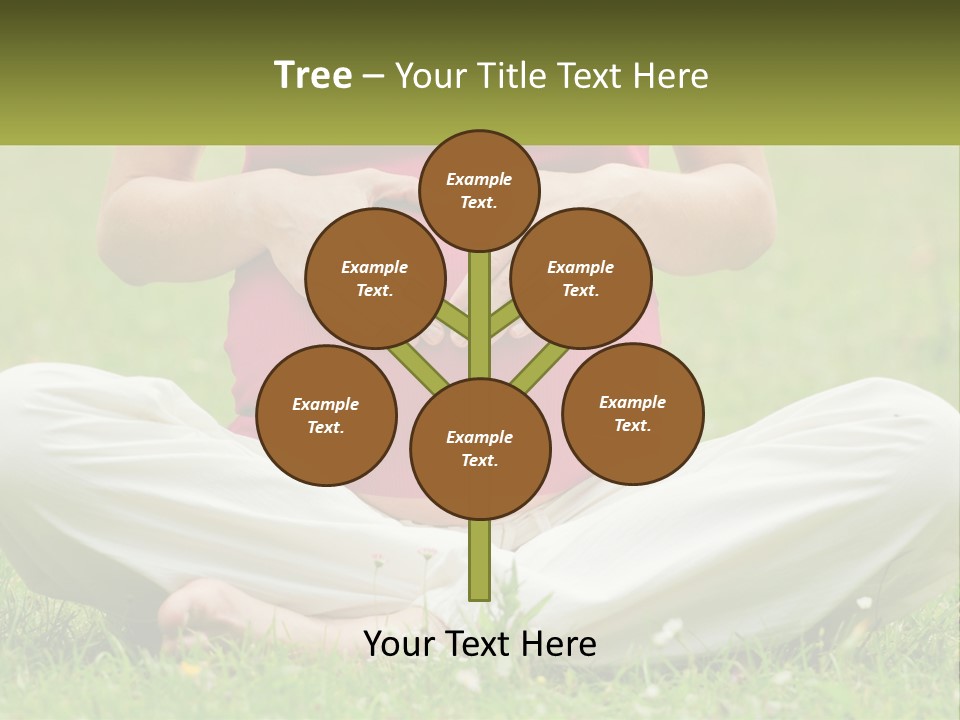 Expecting Forest Tree PowerPoint Template