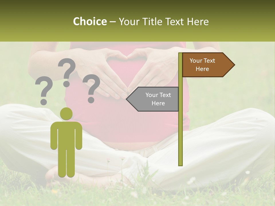 Expecting Forest Tree PowerPoint Template