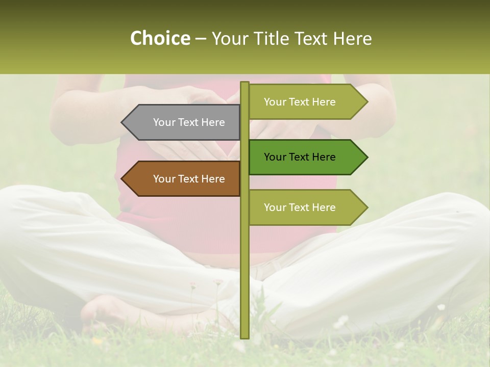 Expecting Forest Tree PowerPoint Template