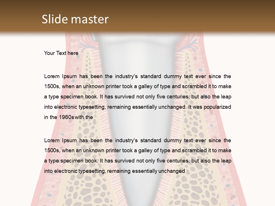 Health Plaque Infection PowerPoint Template