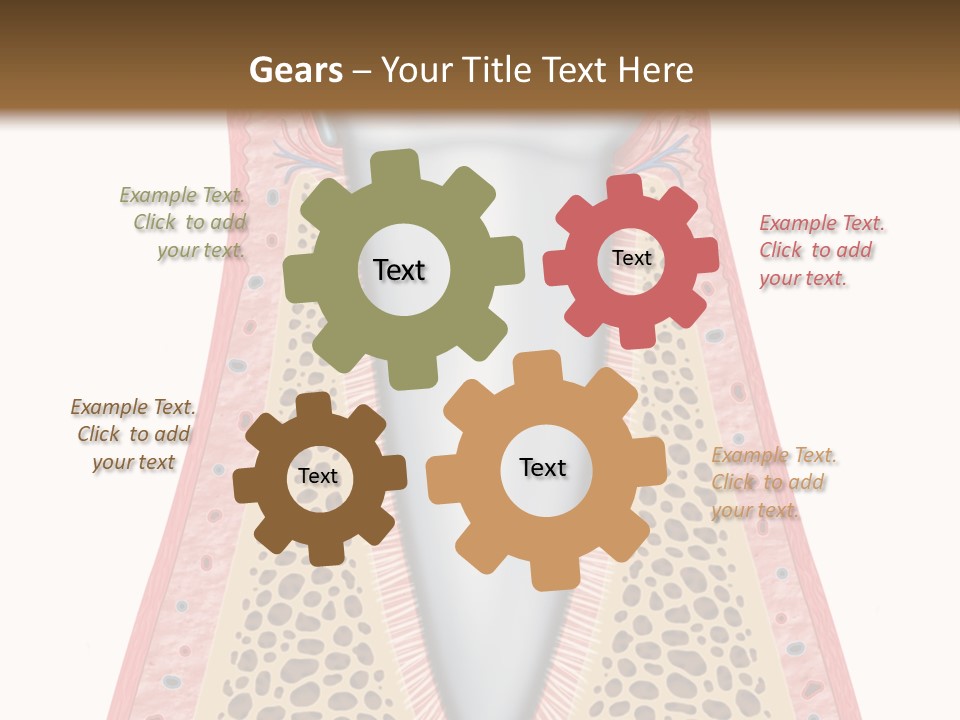Health Plaque Infection PowerPoint Template