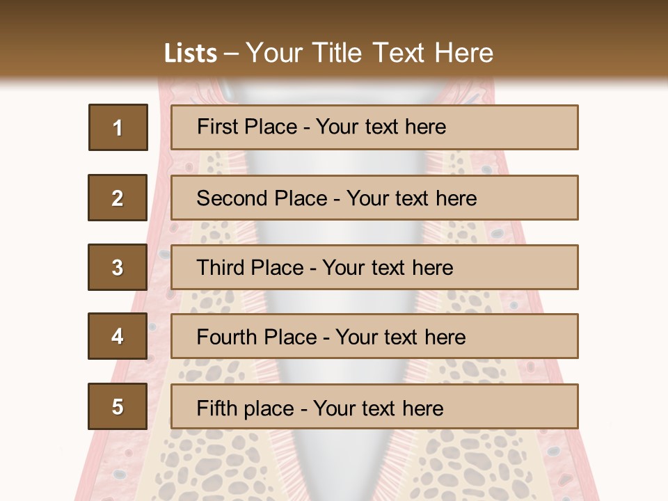 Health Plaque Infection PowerPoint Template