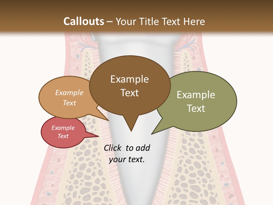 Health Plaque Infection PowerPoint Template