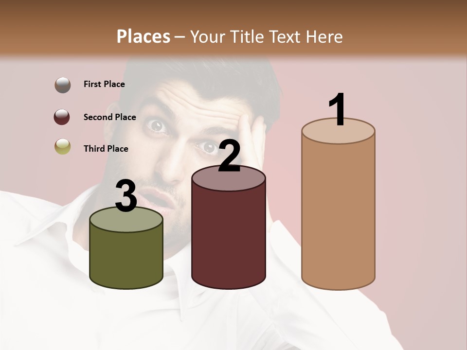 Mouth Fear Surprise PowerPoint Template