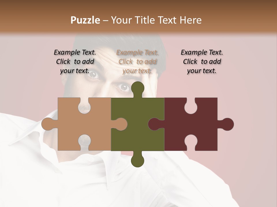 Mouth Fear Surprise PowerPoint Template