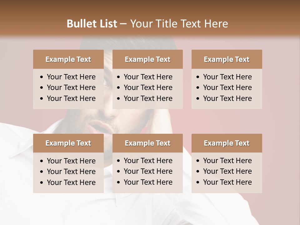 Mouth Fear Surprise PowerPoint Template