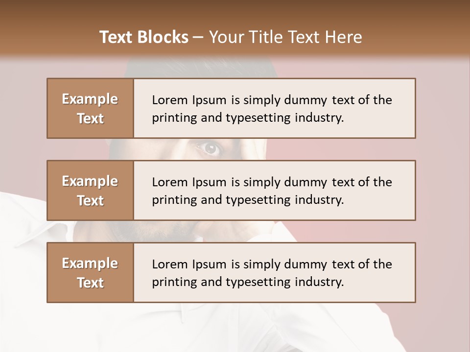 Mouth Fear Surprise PowerPoint Template