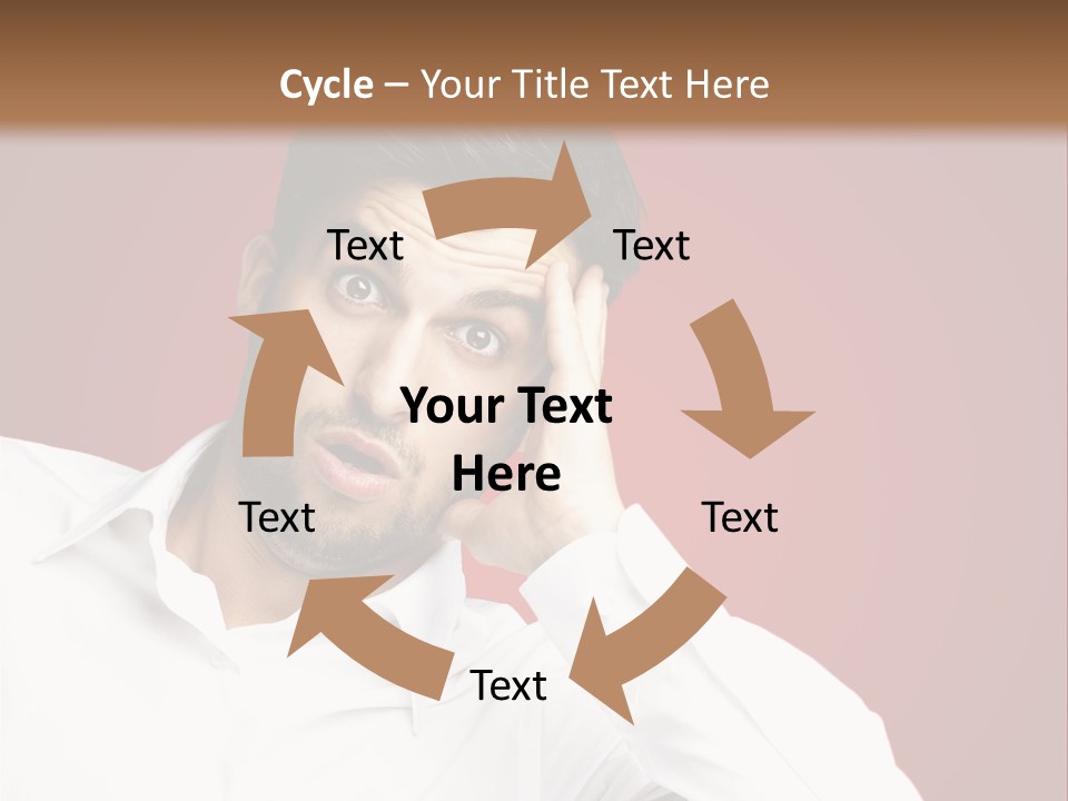 Mouth Fear Surprise PowerPoint Template