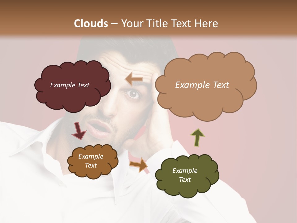 Mouth Fear Surprise PowerPoint Template