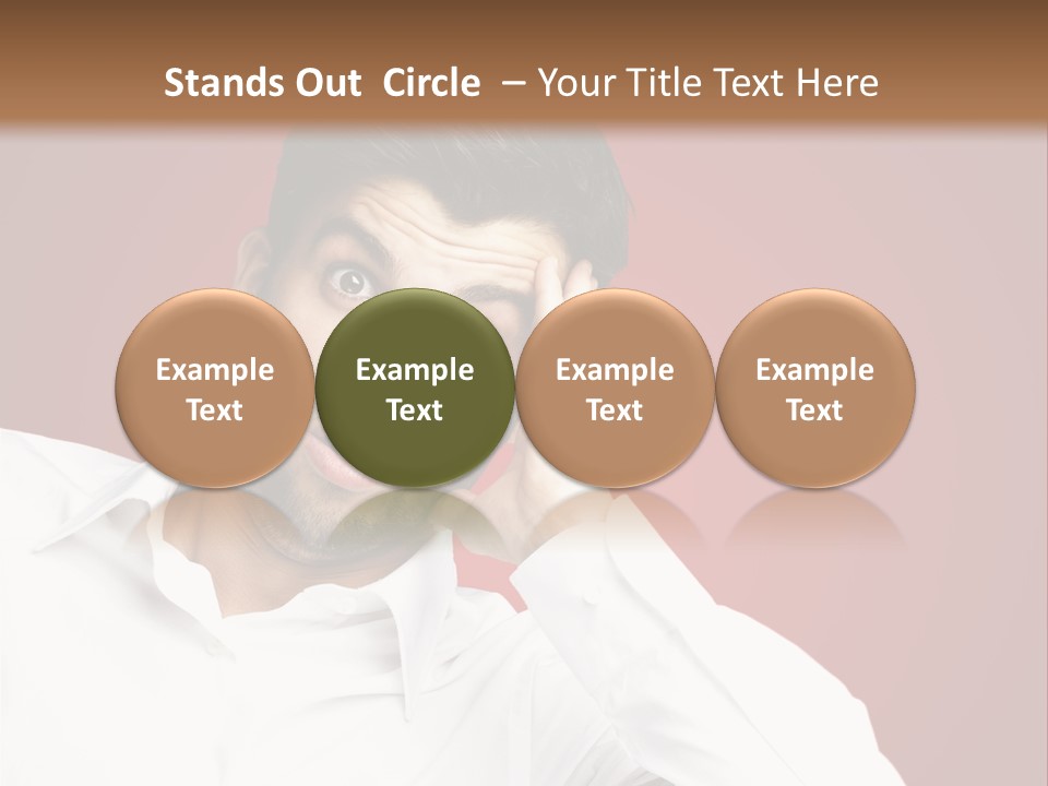 Mouth Fear Surprise PowerPoint Template