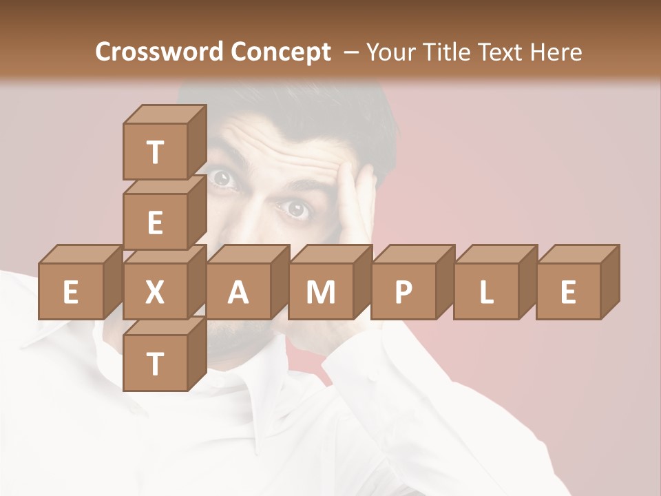 Mouth Fear Surprise PowerPoint Template