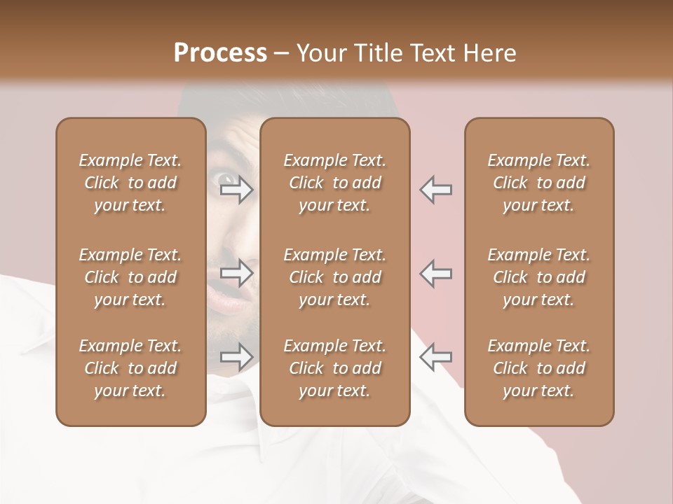 Mouth Fear Surprise PowerPoint Template