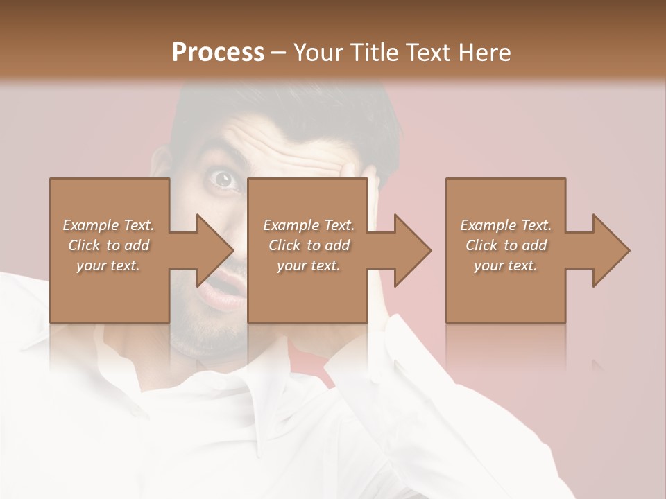 Mouth Fear Surprise PowerPoint Template