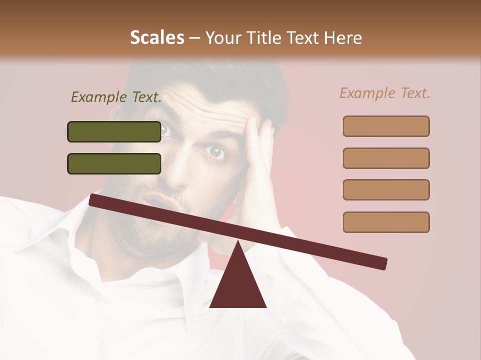 Mouth Fear Surprise PowerPoint Template