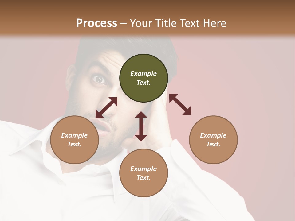 Mouth Fear Surprise PowerPoint Template