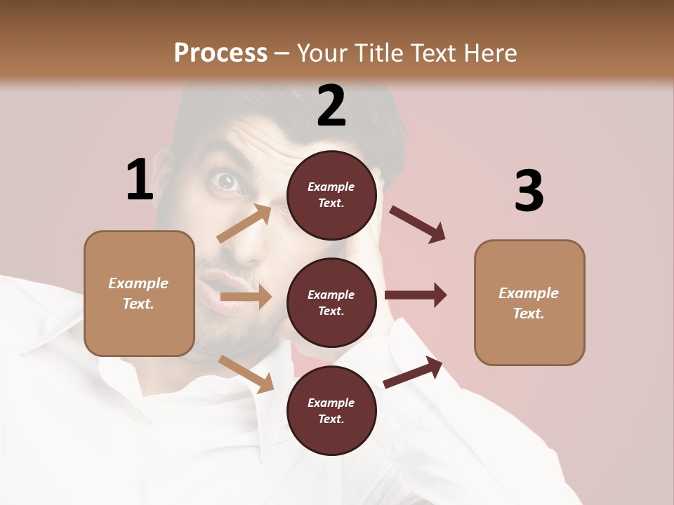 Mouth Fear Surprise PowerPoint Template