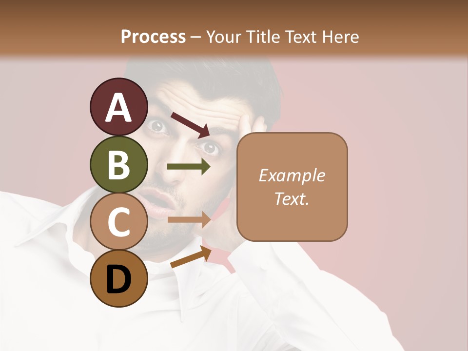 Mouth Fear Surprise PowerPoint Template
