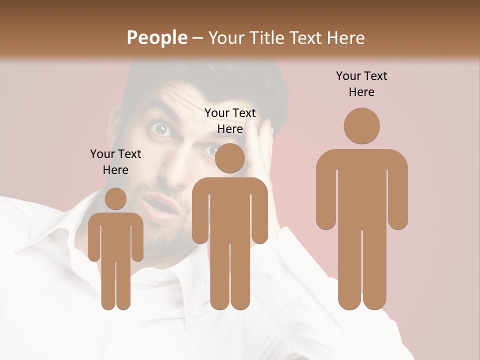 Mouth Fear Surprise PowerPoint Template