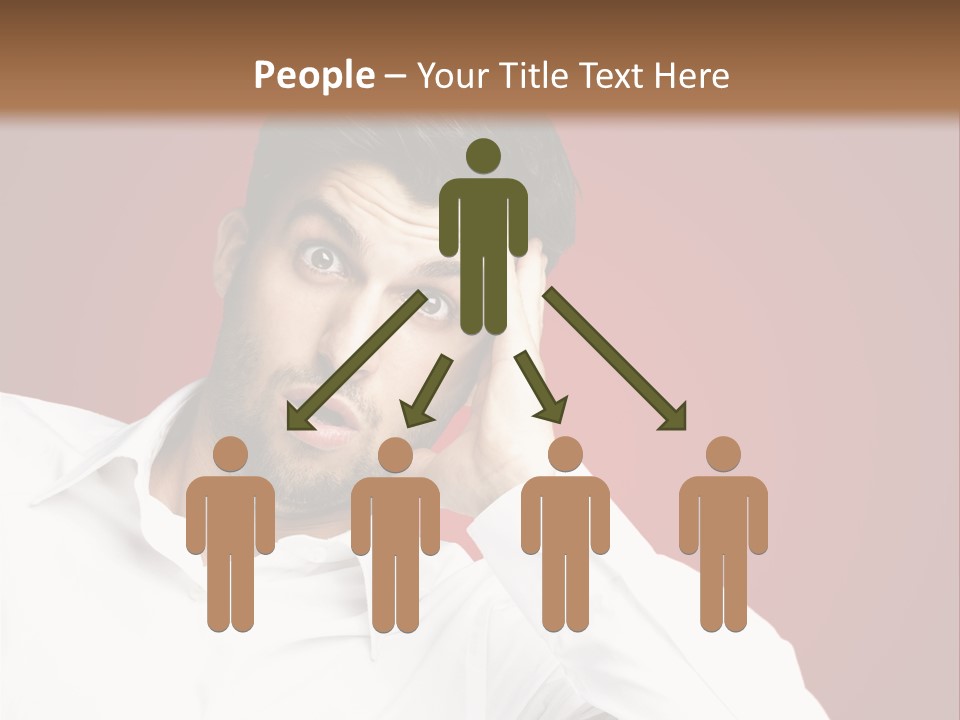 Mouth Fear Surprise PowerPoint Template