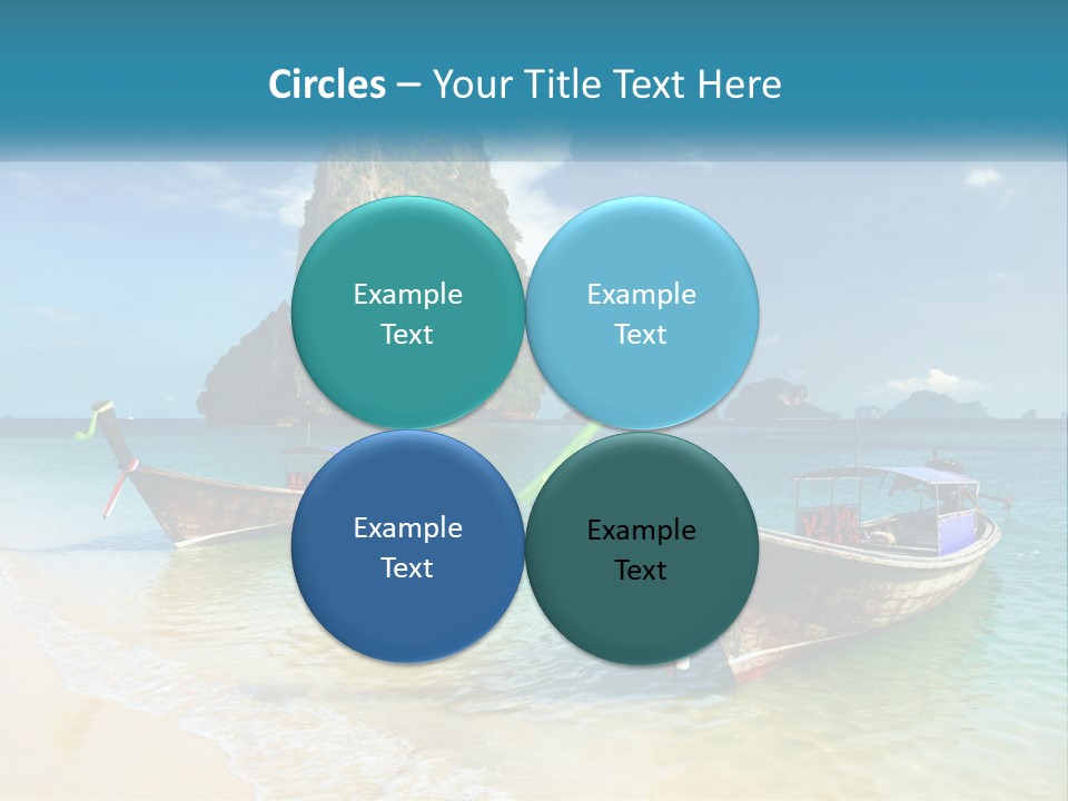 Resort Journey Cliff PowerPoint Template