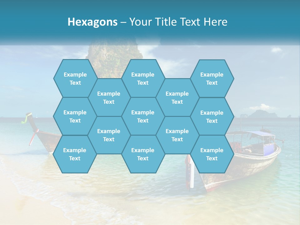 Resort Journey Cliff PowerPoint Template