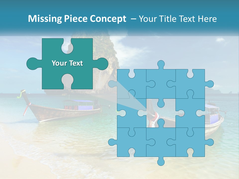 Resort Journey Cliff PowerPoint Template