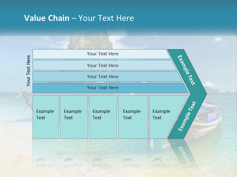 Resort Journey Cliff PowerPoint Template
