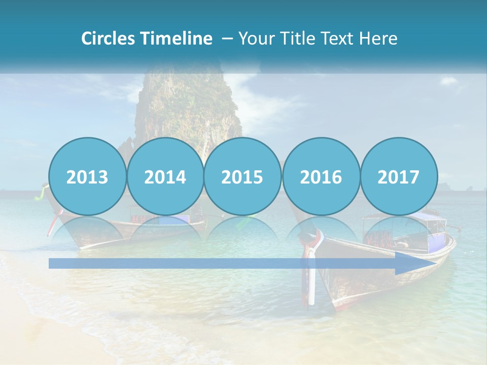 Resort Journey Cliff PowerPoint Template