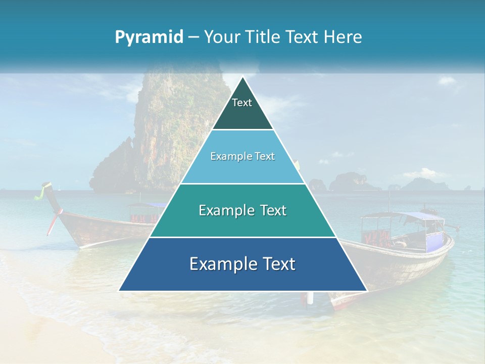 Resort Journey Cliff PowerPoint Template