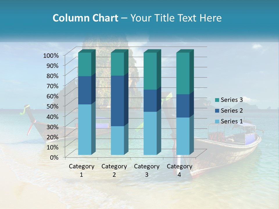 Resort Journey Cliff PowerPoint Template