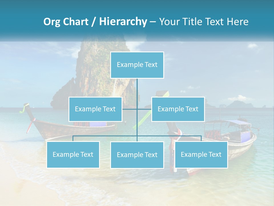 Resort Journey Cliff PowerPoint Template