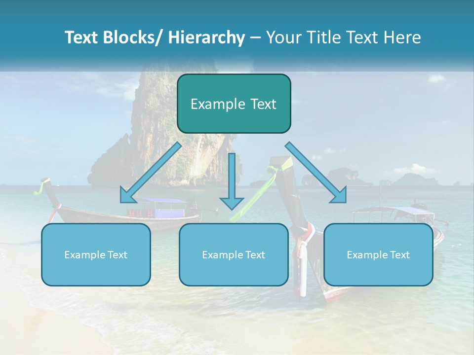 Resort Journey Cliff PowerPoint Template