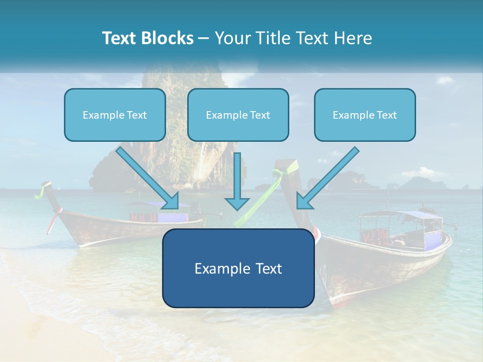 Resort Journey Cliff PowerPoint Template