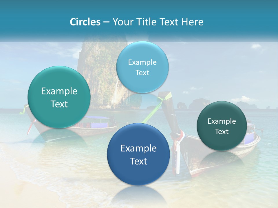 Resort Journey Cliff PowerPoint Template