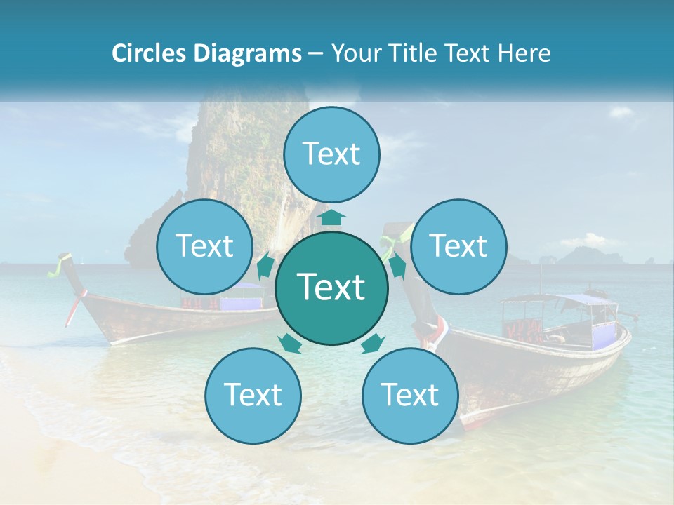 Resort Journey Cliff PowerPoint Template