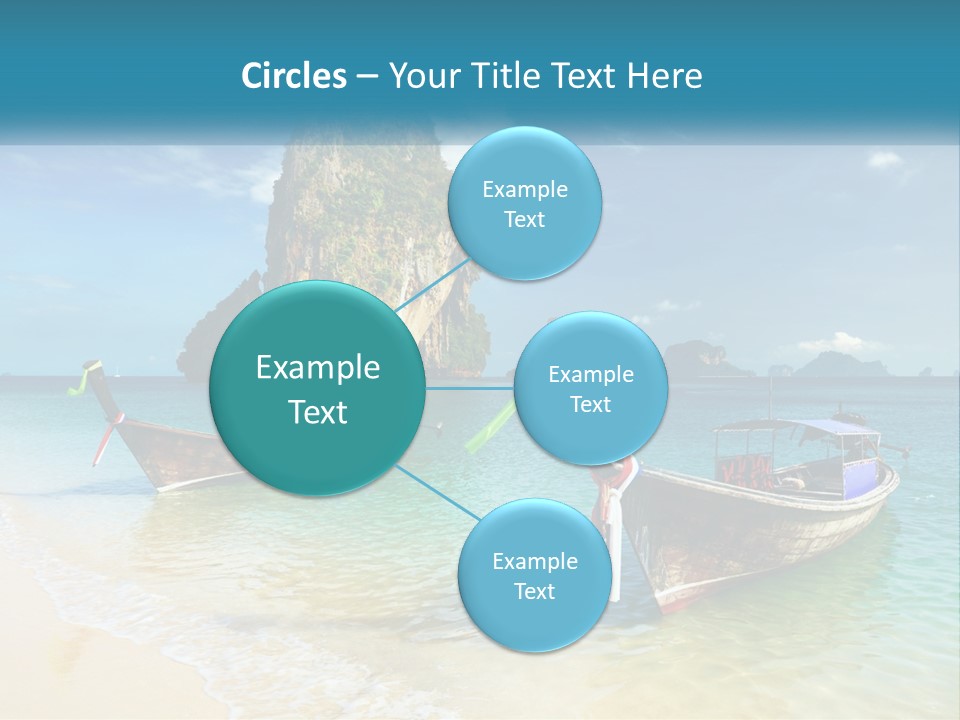 Resort Journey Cliff PowerPoint Template