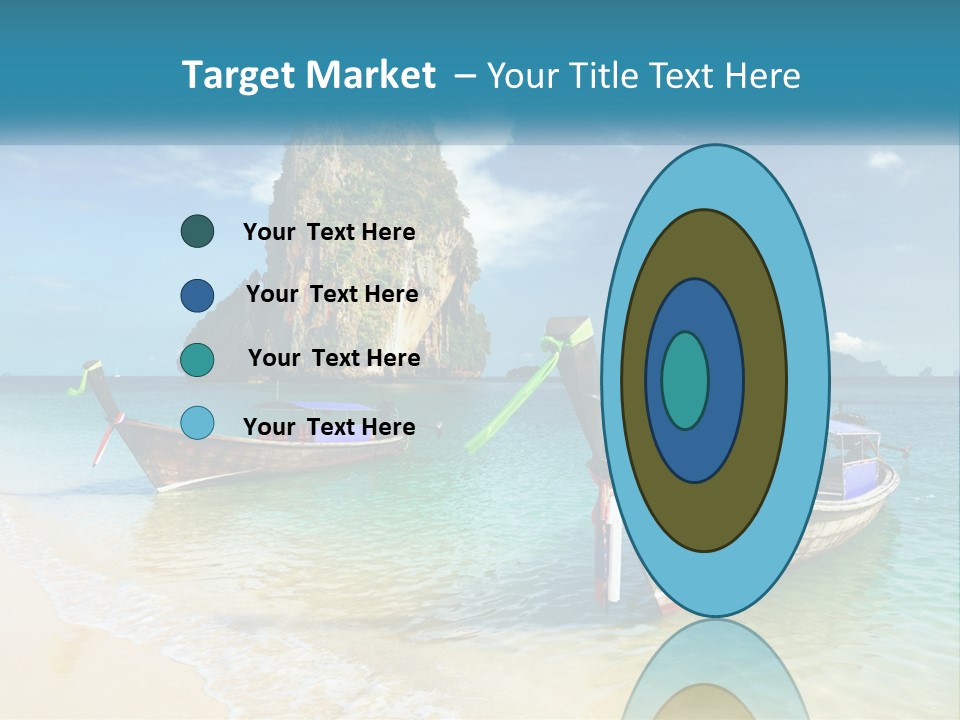 Resort Journey Cliff PowerPoint Template