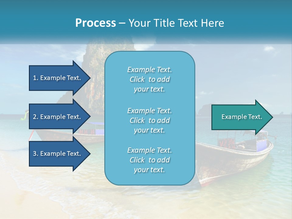 Resort Journey Cliff PowerPoint Template
