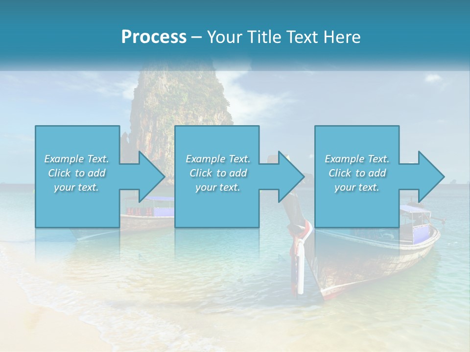 Resort Journey Cliff PowerPoint Template