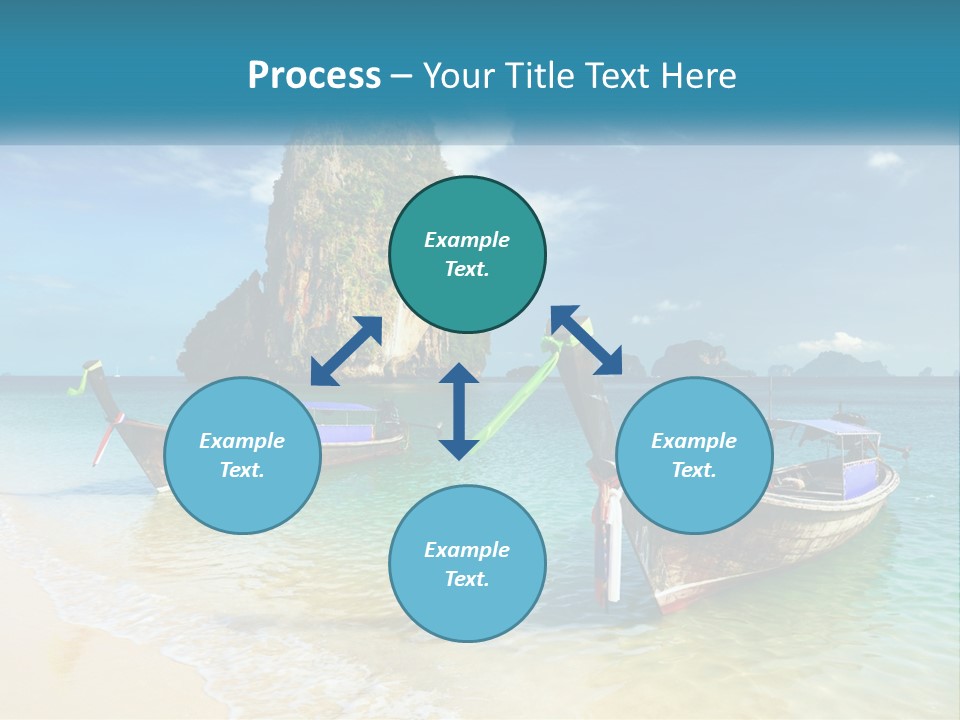 Resort Journey Cliff PowerPoint Template