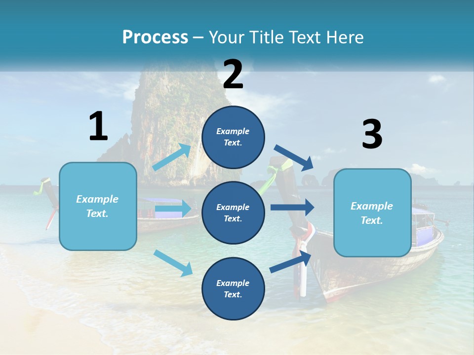 Resort Journey Cliff PowerPoint Template