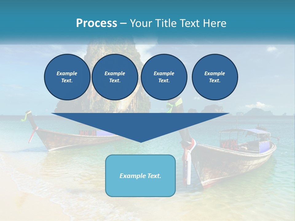 Resort Journey Cliff PowerPoint Template